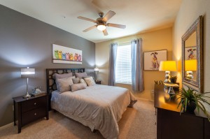 Three Bedroom Apartments for Rent in Conroe, TX - Model Bedroom (2)